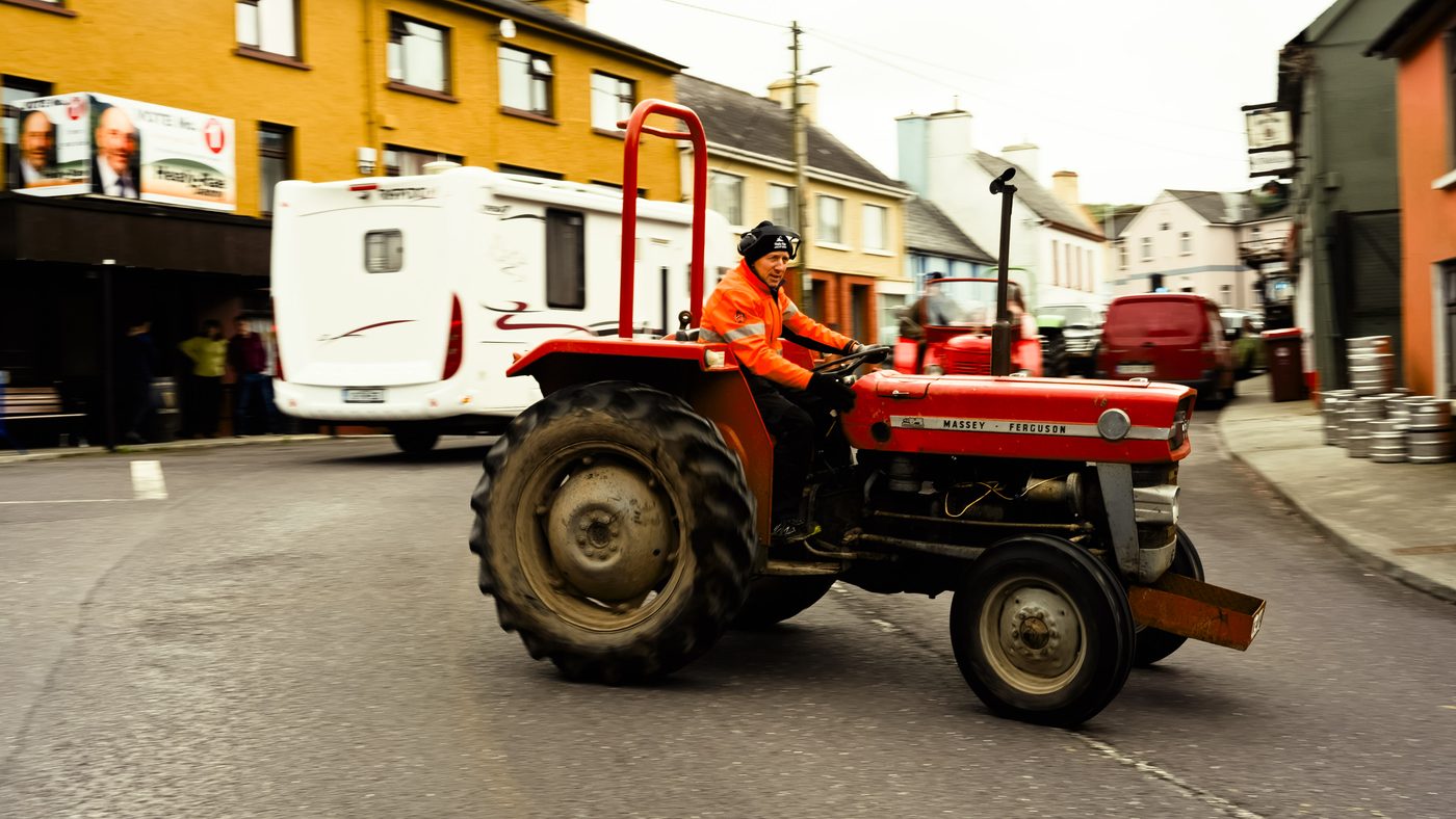 Supporters gathered at a Healy-Rae campaign event