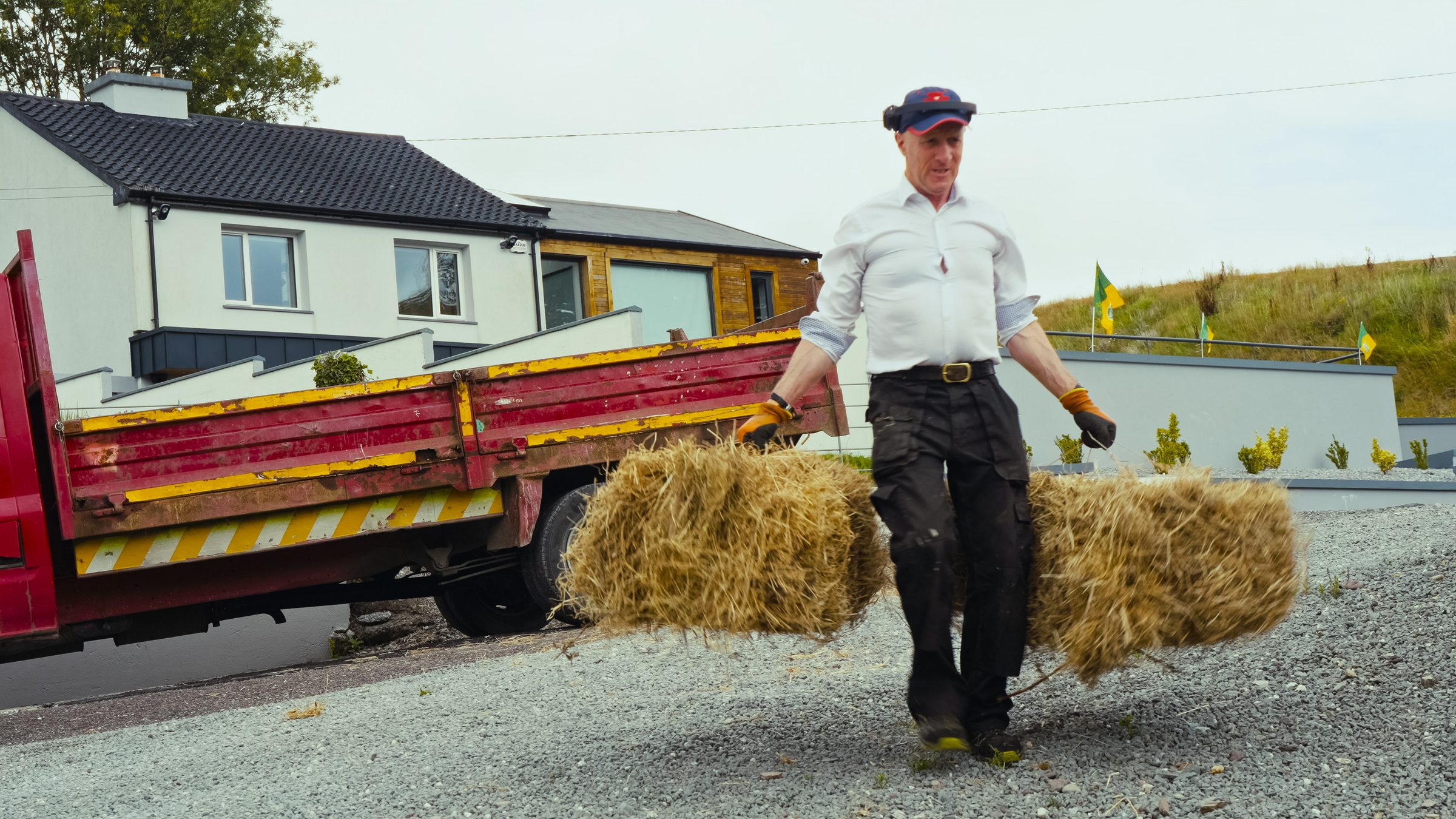 Film still from The Healy-Raes: Blood, Sweat & Tears